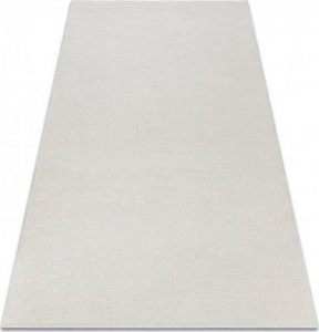 Dywany Łuszczów Dywan SOFTY Jednolity, jednokolorowy krem, 60x100 cm 1