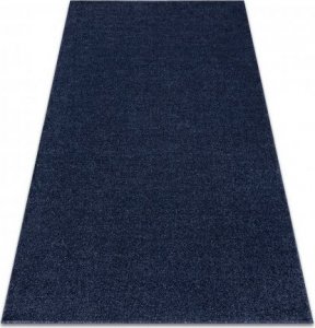Dywany Łuszczów Dywan SOFTY Jednolity, jednokolorowy ciemny niebieski , 80x150 cm 1
