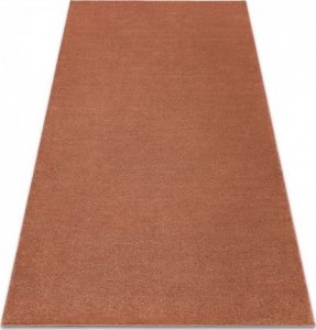 Dywany Łuszczów Dywan SOFTY Jednolity, jednokolorowy terakota , 60x100 cm 1