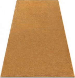 Dywany Łuszczów Dywan SOFTY Jednolity, jednokolorowy złoty, 120x170 cm 1