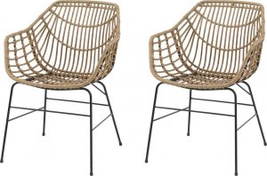 Jysk Krzesło ILDERHUSE naturalny ( 2 sztuki) 2