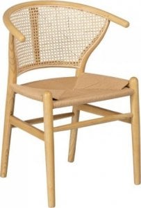 Bigbuy Home Krzesło do Jadalni 49 x 45 x 80 cm Naturalny 1