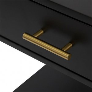 Biurko Atmosphera Tedy Czarne 110 cm x 55 cm 6