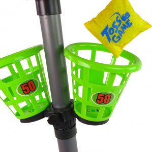 LeanToys Gra Zręcznościowa Rzut Do Celu Koszyk Punkty 3