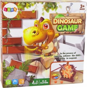 LeanToys Gra Zręcznościowa Dinozaur W Kłopotach 4