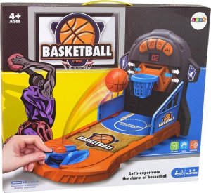 LeanToys Gra Zręcznościowa Koszykówka Interaktywna Ruchomy Kosz Dźwięk 5