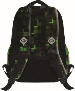 ST.RIGHT Plecak szkolny 3 komorowy BP-26 Dark Game Gracz St.Right Majewski 2
