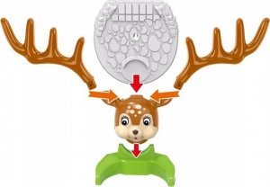 DK Gra Zręcznościowa Rzucanie Obręczy Ringo, Jelonek + Obręcze, Deer Ring Game 4