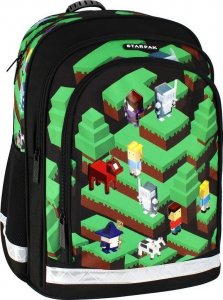 Starpak Plecak szkolny młodzieżowy Pixel Game klasa 1-3 1