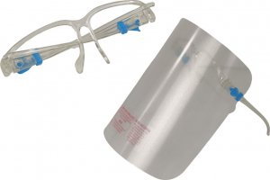 LeanToys Gra Zręcznościowa Złap Frisbee Kaczuszka Katapulta Niebieska 2