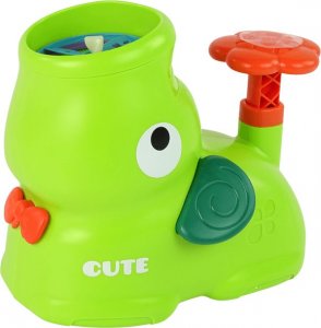 LeanToys Gra Złap Frisbee Słoń Katapulta Zielony (14626) 2