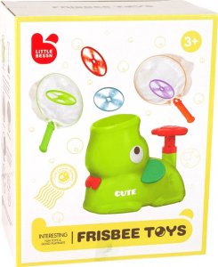 LeanToys Gra Złap Frisbee Słoń Katapulta Zielony (14626) 5