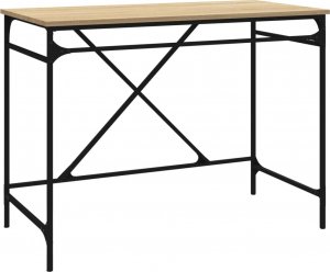 Biurko vidaXL Biurko, dąb sonoma, 100x50x75 cm 2