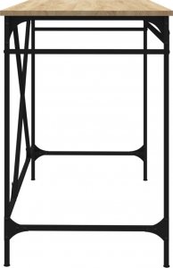 Biurko vidaXL Biurko, dąb sonoma, 100x50x75 cm 6