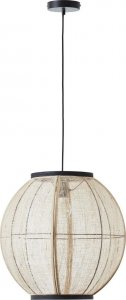 Lampa wisząca Brilliant Wisząca lampa boho Tanah 99484/76 Brilliant kulista drewno beż czarny 2