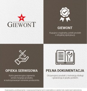 Zegarek Zegarek Męski Giewont Chronograf GW6480-1 16