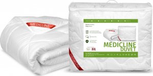 AIO Europe Kołdra całoroczna, mikrofibra biała pikowana niciowo 140 x 200 cm 3