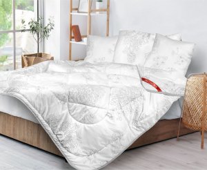AIO Europe Kołdra całoroczna, mikrofibra drukowana pikowana niciowo  200 x 220 cm 2