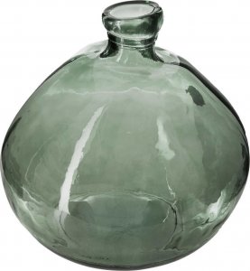 Atmosphera Wazon Dame Jeanne szklany 33cm zielony 1