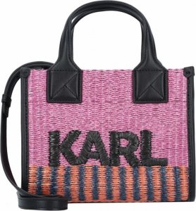Karl Lagerfeld Torebka marki Karl Lagerfeld model 231W3023 kolor Różowy. Torby Damskie. Sezon: Wiosna/Lato NoSize 1