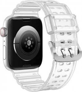 Hurtel Strap Triple Protection pasek Apple Watch SE, 8, 7, 6, 5, 4, 3, 2, 1 (41, 40, 38 mm) opaska bransoleta przezroczysty 15