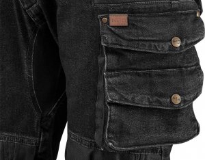 Neo Spodnie robocze DENIM, czarne, rozmiar XXL 2