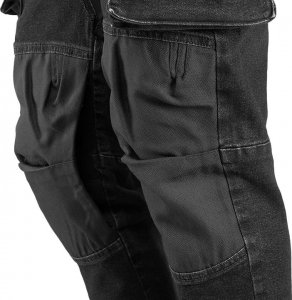 Neo Spodnie robocze DENIM, czarne, rozmiar XXL 5