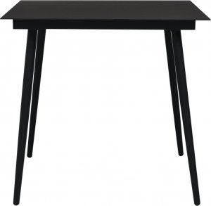 vidaXL 5-częściowy zestaw mebli ogrodowych, czarny, rattan PVC 8