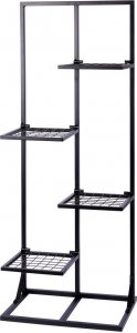 Orion Kwietnik metalowy czarny 4-poziomowy 102 cm 9