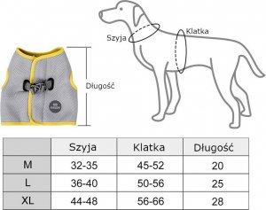 Mozos Kamizelka chłodząca dla psa r. M 8