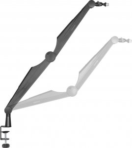 Mozos Ramię statyw mikrofonowy czarny 80 cm SB41 3