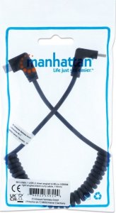 Kabel USB Manhattan USB-C - microUSB Czarny (356244) 6