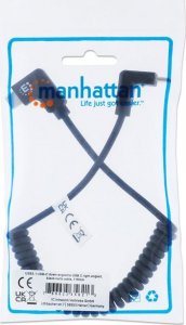 Kabel USB Manhattan USB-C - USB-C Czarny (356213) 6