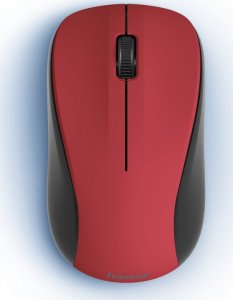 Mysz Hama MW-300 V2 czerwona (001730220000) 1