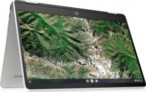 Laptop HP Chromebook x360 14a-ca0009na Celeron N4020 / 4 GB / 64 GB / ChromeOS (4N8T3EAR#ABU) 1