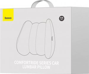 Baseus Dodatkowa poduszka lędźwiowa do samochodu Baseus Comfort Ride (szary) 5