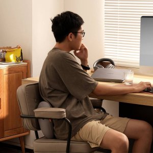 Baseus Dodatkowa poduszka lędźwiowa do samochodu Baseus Comfort Ride (szary) 9