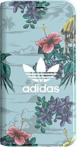 Adidas Adidas Booklet Case Floral iPhone X/XS szary/grey 30927 1