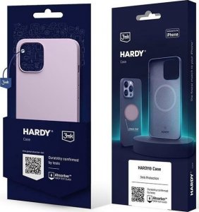 3MK 3MK Hardy Case iPhone 14 6,1" fioletowy/light purple MagSafe 15