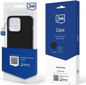 3MK 3MK Silicone Case iPhone 14 6,1" czarny/black 15