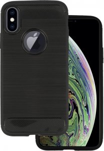 BACK CASE CARBON DO IPHONE X/XS CZARNY 1