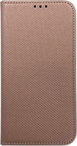 Etui Smart Magnet book Motorola MOTO G22 różowo złoty/rose gold 1