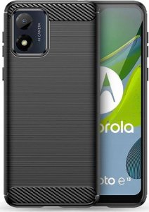 Tech-Protect Etui MOTOROLA MOTO E13 Tech-Protect TPU Carbon czarne 1