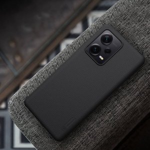 Nillkin Etui Nillkin Super Frosted Shield Xiaomi Redmi Note 12 Pro+ Plus czarne 12