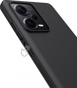 Nillkin Etui Nillkin Super Frosted Shield Xiaomi Redmi Note 12 Pro+ Plus czarne 4