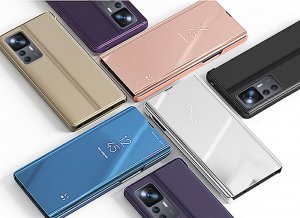 Hurtel CLEAR VIEW CASE ETUI XIAOMI 12T PRO / XIAOMI 12T POKROWIEC Z KLAPKĄ CZARNE 4