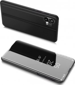 Hurtel CLEAR VIEW CASE ETUI NOTHING PHONE 1 POKROWIEC Z KLAPKĄ CZARNE 1