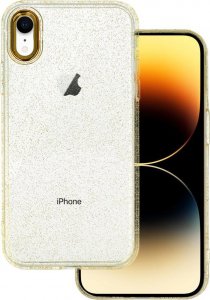 TEL PROTECT GOLD GLITTER CASE DO IPHONE XR ZŁOTY 1