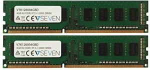 Pamięć V7 DDR3, 4 GB, 1600MHz, CL11 (V7K128004GBD) 1