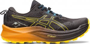 Asics Buty do biegania trailowe Asics TRABUCO MAX 2 Black/Golden Yellow US 14 1